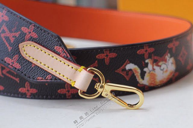 lv肩帶 BANDOULIERE 肩帶 J02435 2019早春系列 lv配飾品  lvqb1297